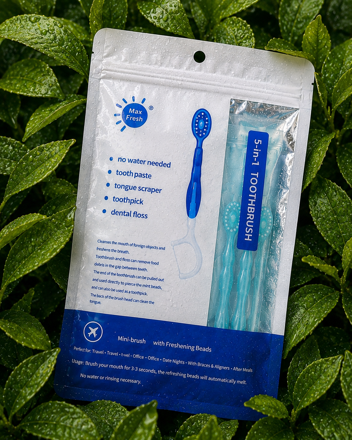5 in 1 Reis Tandenborstel 12st | Green Tea